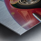 Corgi Puppy Ready For Car Wash Adventure Metal print