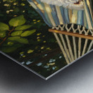 Poodle Puppy Naps In Hammock Impression metal