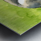 Content Husky Puppy Enjoys Victory With Bone Impression metal