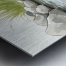 Adventurous German Shorthaired Pointer Puppy Rests After Day Of Exploring Metal print