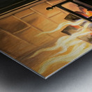 French Bulldog Puppy Happy And Warm After Beach Adventure Metal print