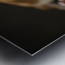 Bulldog Puppy Perfect Portrait Pose Metal print