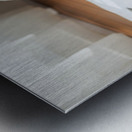 Proud Poodle Puppy With Finished Paw Print Masterpiece Impression metal