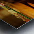 Rottweiler Puppy Discovers Family Game Night Metal print