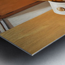 Free Corgi Puppy Celebrates His Escape Metal print