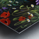 Corgi Puppy Discovers Superhero Mask In Bedroom Metal print