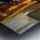 Boston Terrier Puppy Watches Family Board Game Metal print