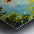 Exhausted Golden Puppy Rests After Helicopter Play Impression metal