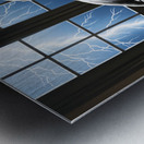 Cane Corso Puppy Seeks Shelter Under Table Impression metal