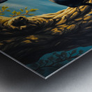 Sleepy Boston Terrier Puppy Rests After Shadow Adventure Impression metal