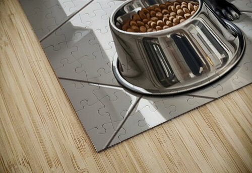 Cane Corso Puppy Discovers Dinner Time Puppy Prints puzzle