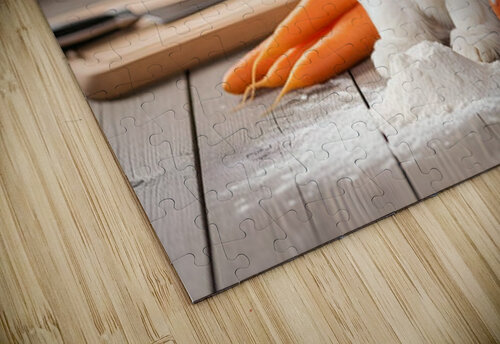 Shih Tzu Puppy Chef Ready To Cook Puppy Prints puzzle