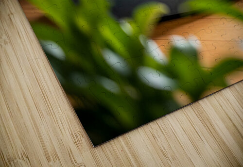 German Shepherd Puppy Getting Sleepy In Cozy Bed Puppy Prints puzzle