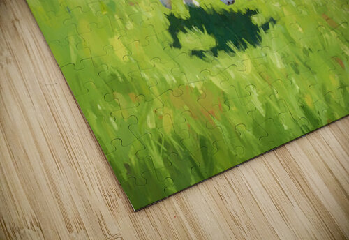 Beagle Puppy Runs To Join Sibling Playtime Fun Puppy Prints puzzle