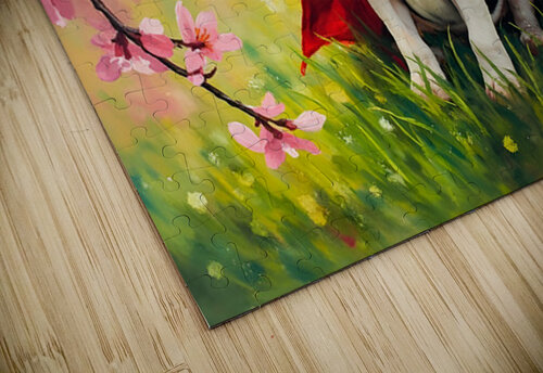 Beagle Puppy Feels Like A True Hero Puppy Prints puzzle