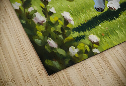 Sleepy Super Corgi Rests After Hero Adventures Puppy Prints puzzle