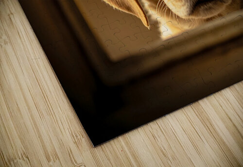 Puppy Waits For Visitors To Arrive Puppy Prints puzzle