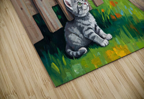 Pug Puppy Superhero Rests After Heroic Day Puppy Prints puzzle