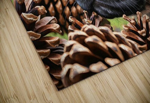 Pug Puppy Discovers Interesting Scents On Floor Puppy Prints puzzle