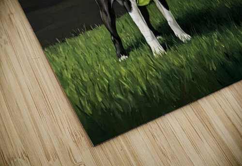 Sleepy Boston Terrier Puppy Returns From Night Walk Puppy Prints puzzle