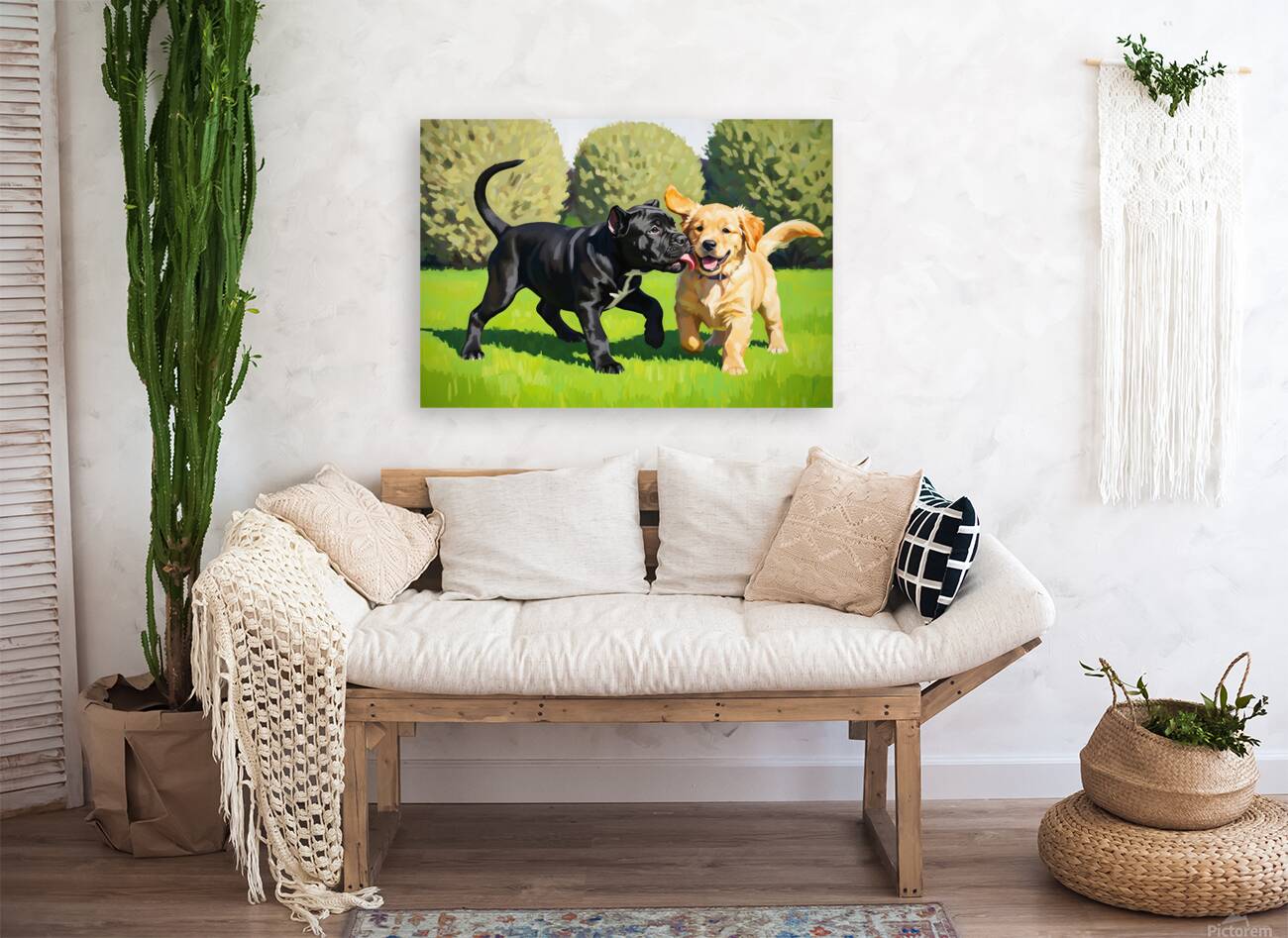 Tired Cane Corso Puppy Says Goodbye Reproduction