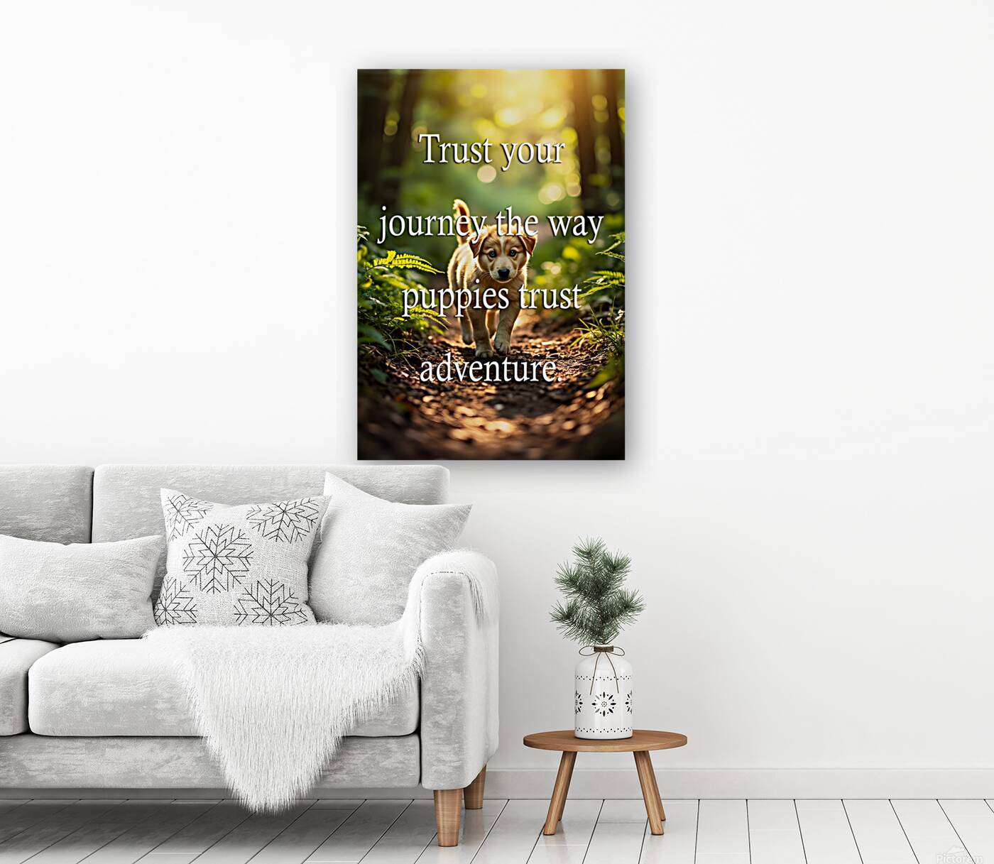 Trust Your Journey Like Adventurous Puppies Reproduction