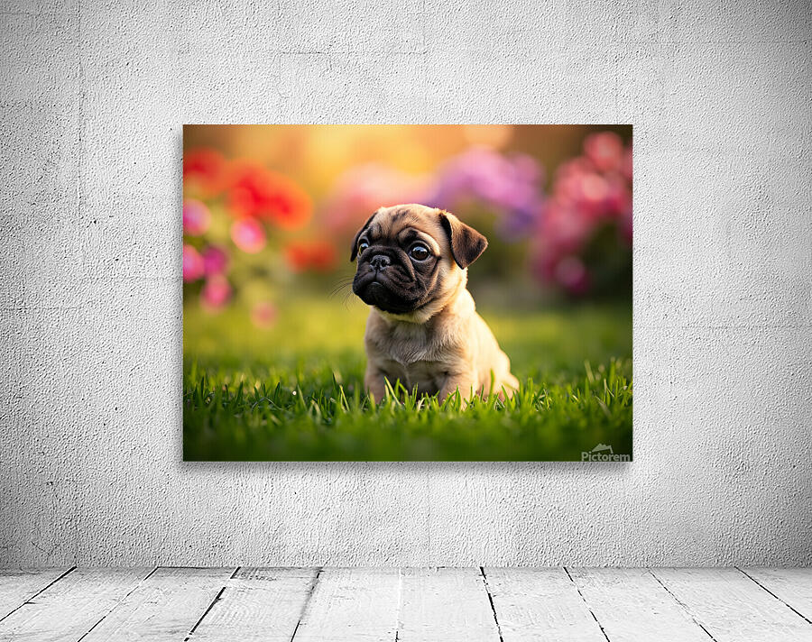 Pug Puppy Discovers Fun Game In Garden Wall Preview