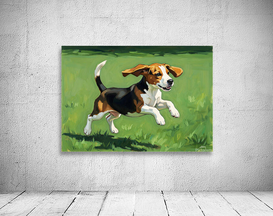Celebrating Beagle Puppy Success Wall Preview