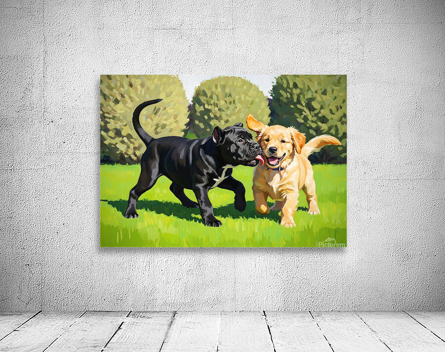 Tired Cane Corso Puppy Says Goodbye Wall Preview