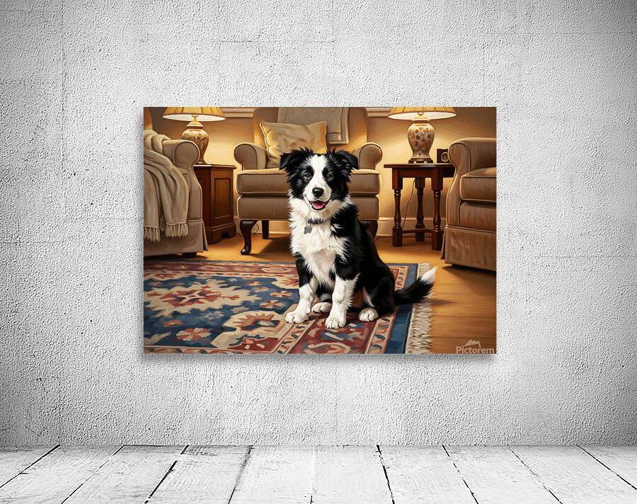 Vigilant Puppy Guards Hidden Toy Location Wall Preview