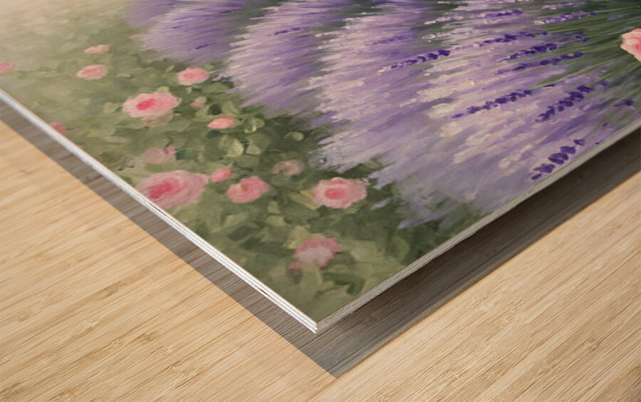 Border Collie Puppy Rests After Adventure With Siblings Impression sur bois