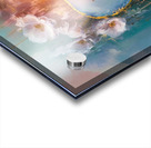 abstract oil painting that captures the essence of guitar music Acrylic print