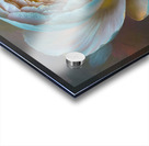 abstract oil painting that captures the essence of flowers  50 Acrylic print