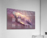 abstract oil painting that captures the essence of flowers  10 Acrylic Print