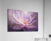 abstract oil painting that captures the essence of flowers  12 Acrylic Print