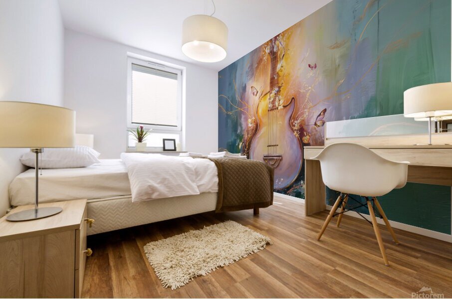 w flower 107 Mural print