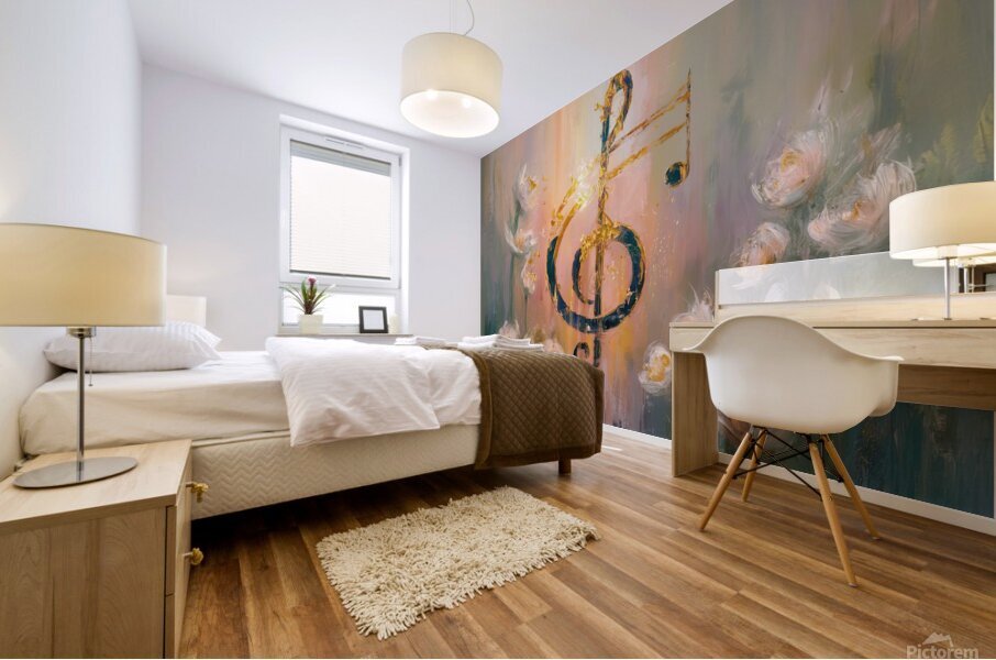 w flower 173 Mural print