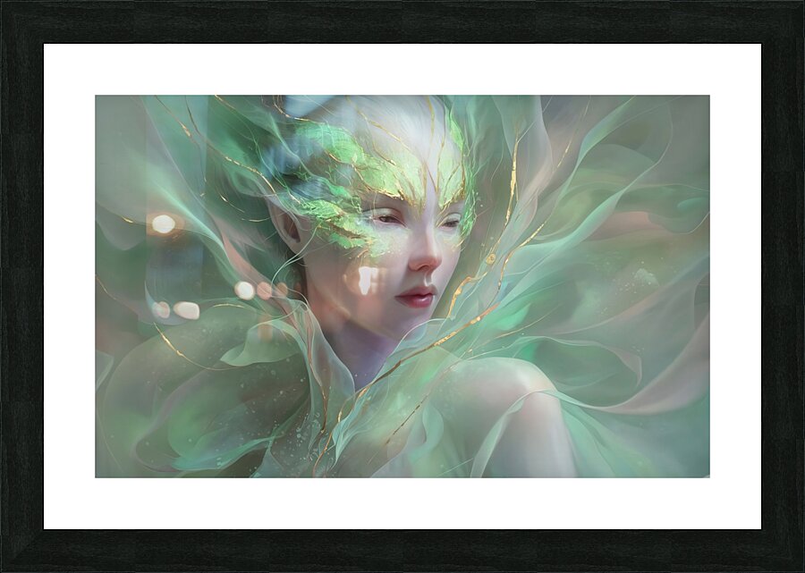 w flower 147 Picture Frame print