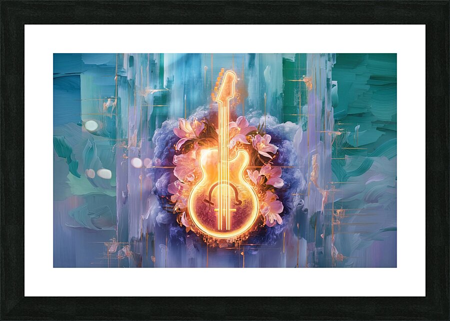 w flower 119 Picture Frame print