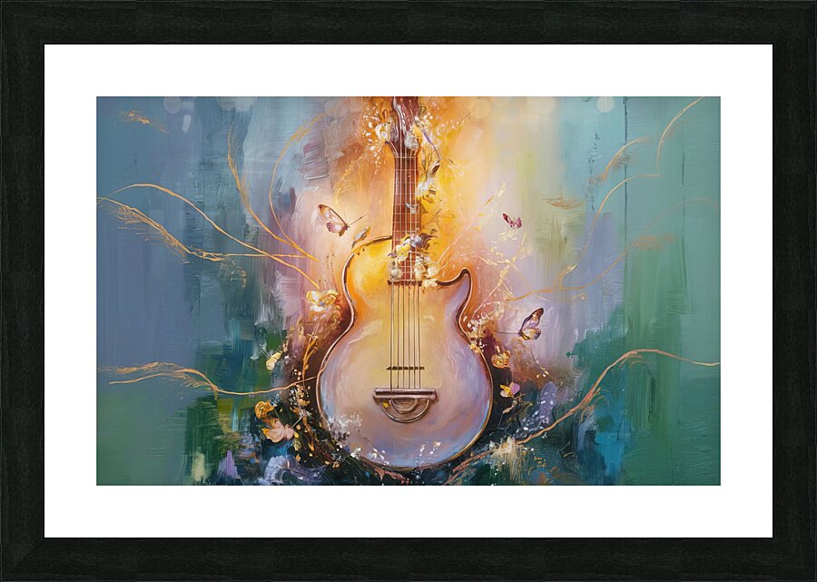 w flower 107 Picture Frame print