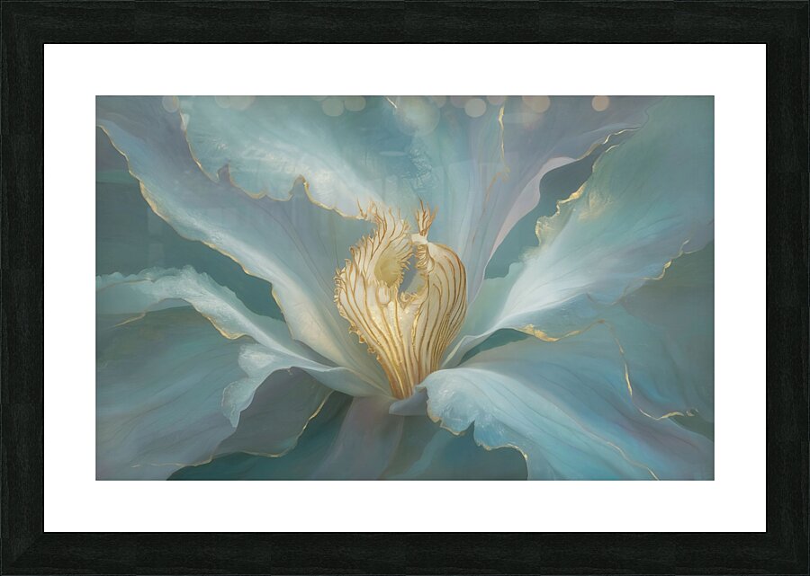 w flower 138 Picture Frame print
