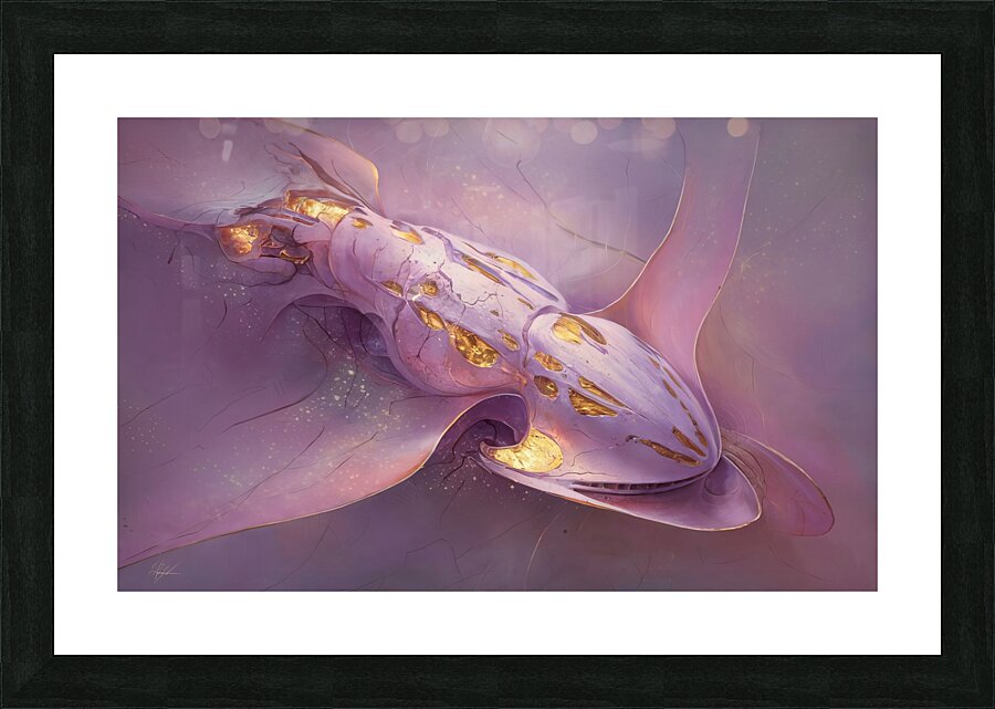 w flower 167 Picture Frame print