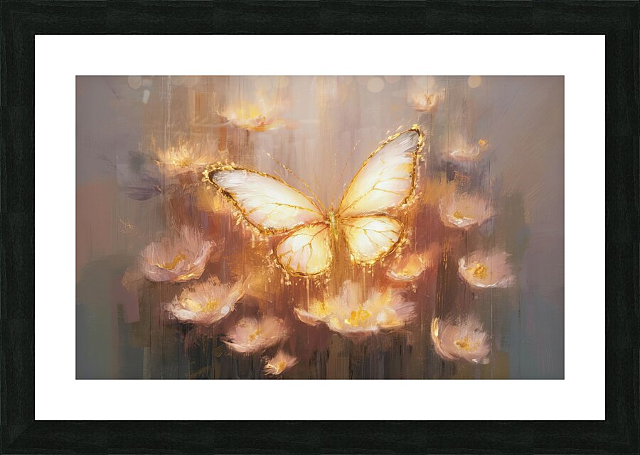 w flower 183 Picture Frame print