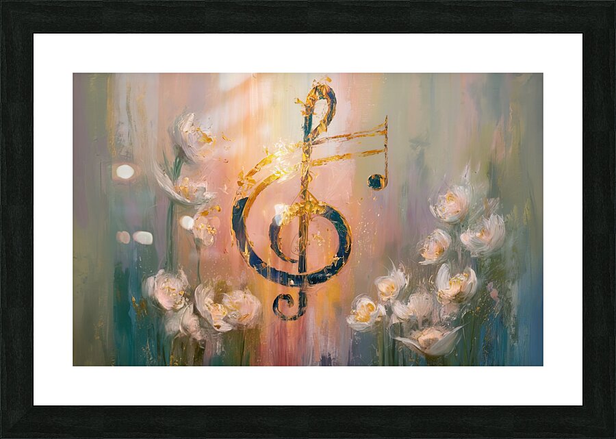 w flower 173 Picture Frame print