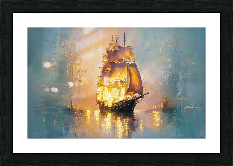 abstract oil painting that captures the essence of flowers  11 Picture Frame print