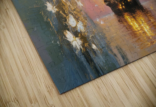 abstract oil painting that captures the essence of flowers  17 hesh4 puzzle