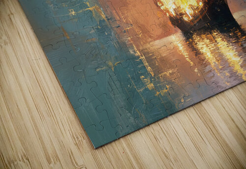 abstract oil painting that captures the essence of flowers  41 hesh4 puzzle