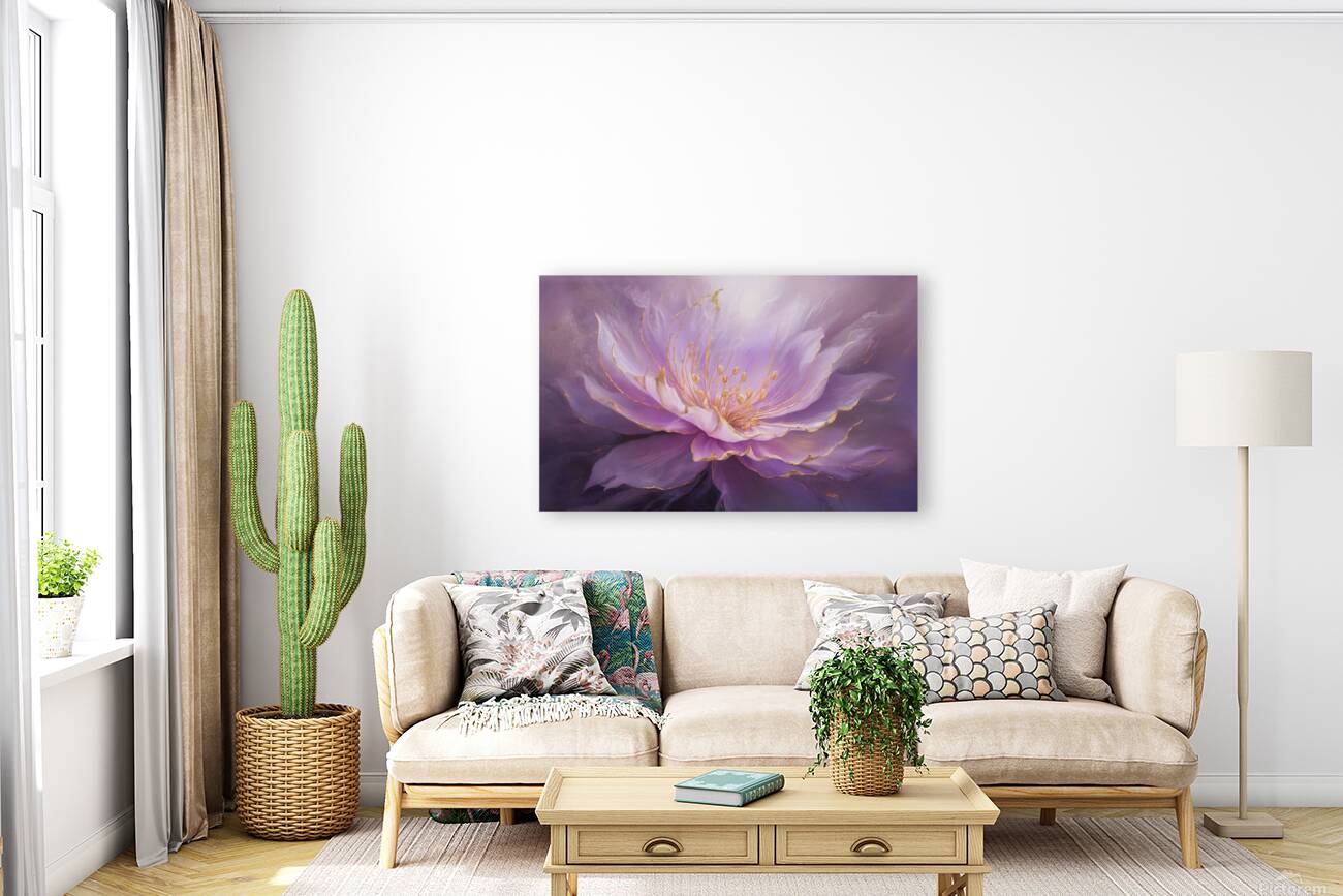 abstract oil painting that captures the essence of flowers  12 Reproduction