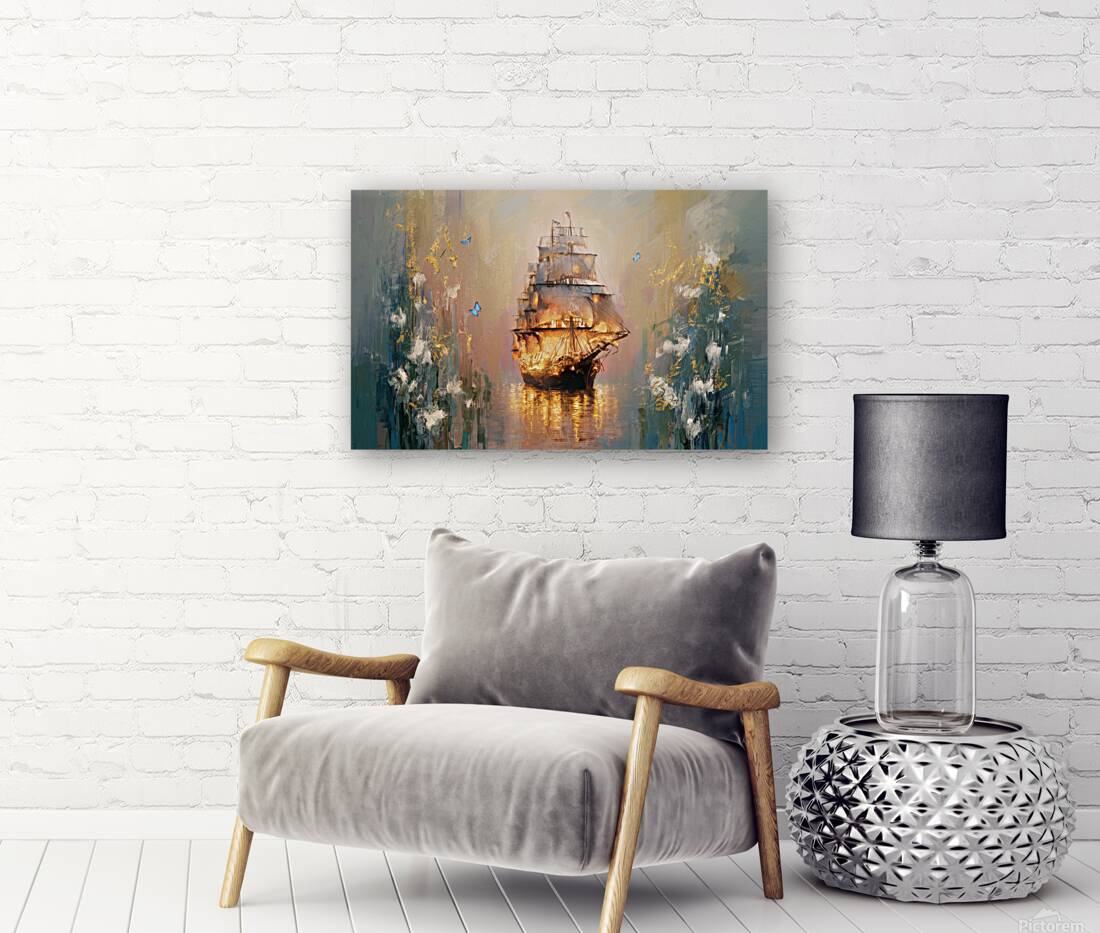 abstract oil painting that captures the essence of flowers  23 Reproduction