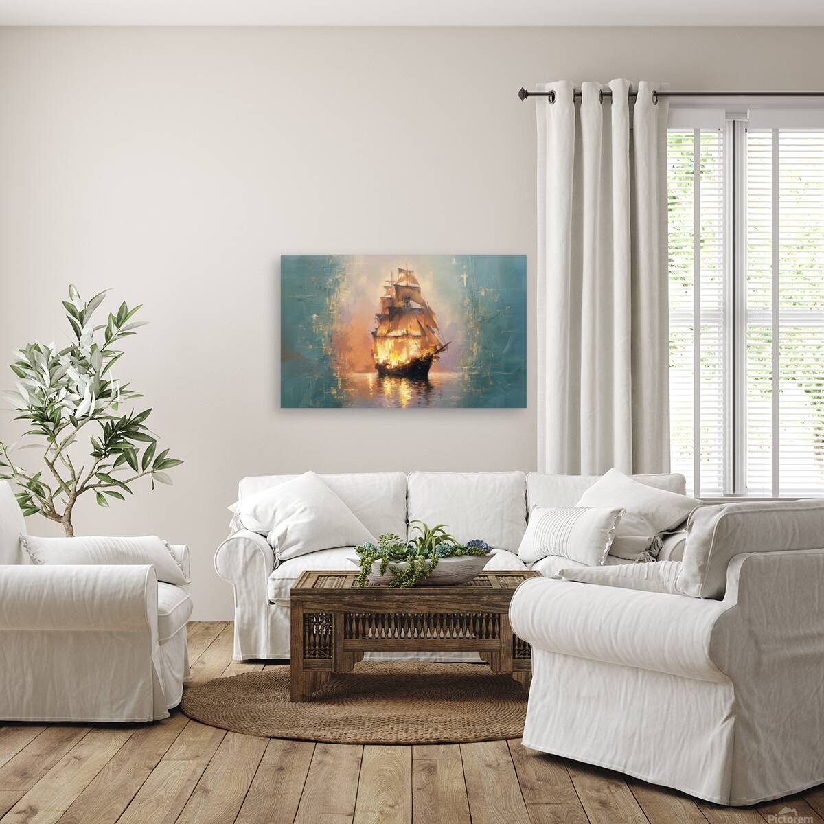 abstract oil painting that captures the essence of flowers  41 Reproduction